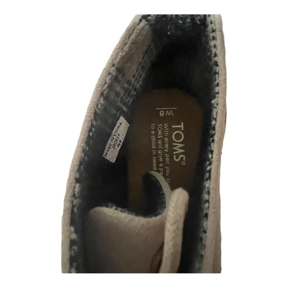 TOMS Desert Taupe Suede Embroidered Kala Booties Women's 8W - Picture 8 of 8